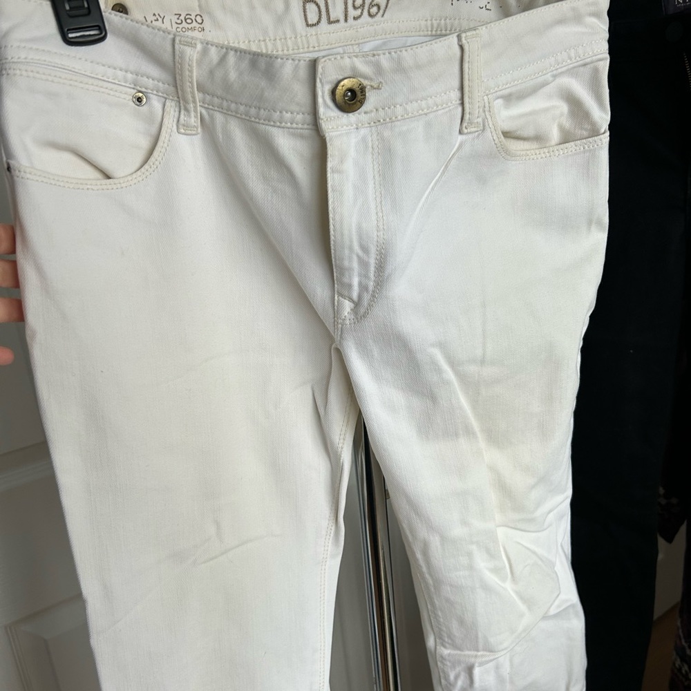 DL1961 Women's Off-White Skinny Jeans